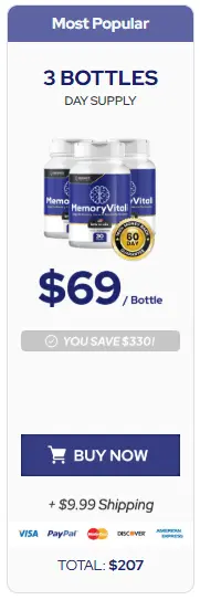 memoryvitali 3 bottles price